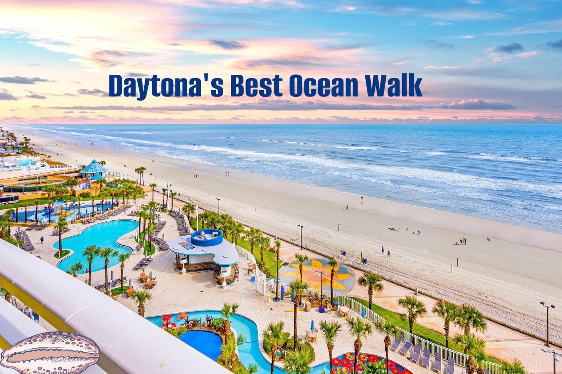 Vacation In Comfort And Luxury - 4Th Floor 3 Bedroom Oceanfront - Wyndham Ocean Walk Resort Daytona Beach Exteriör bild