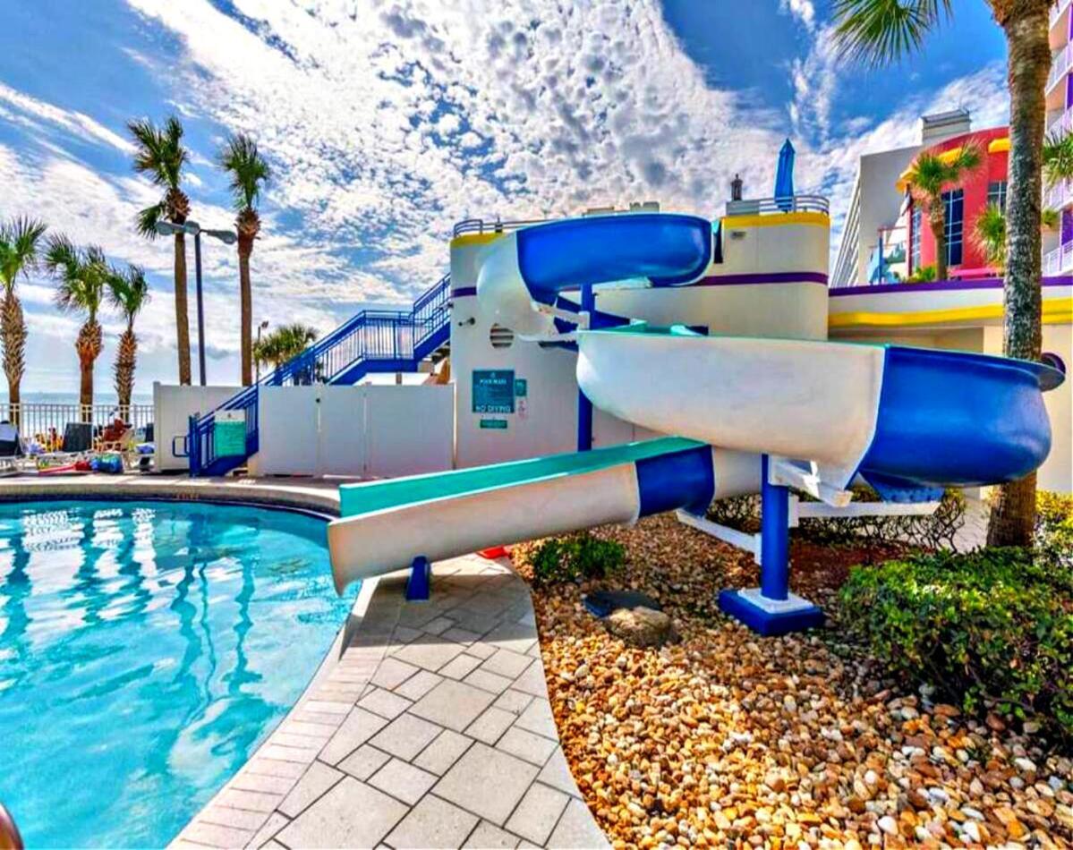 Vacation In Comfort And Luxury - 4Th Floor 3 Bedroom Oceanfront - Wyndham Ocean Walk Resort Daytona Beach Exteriör bild