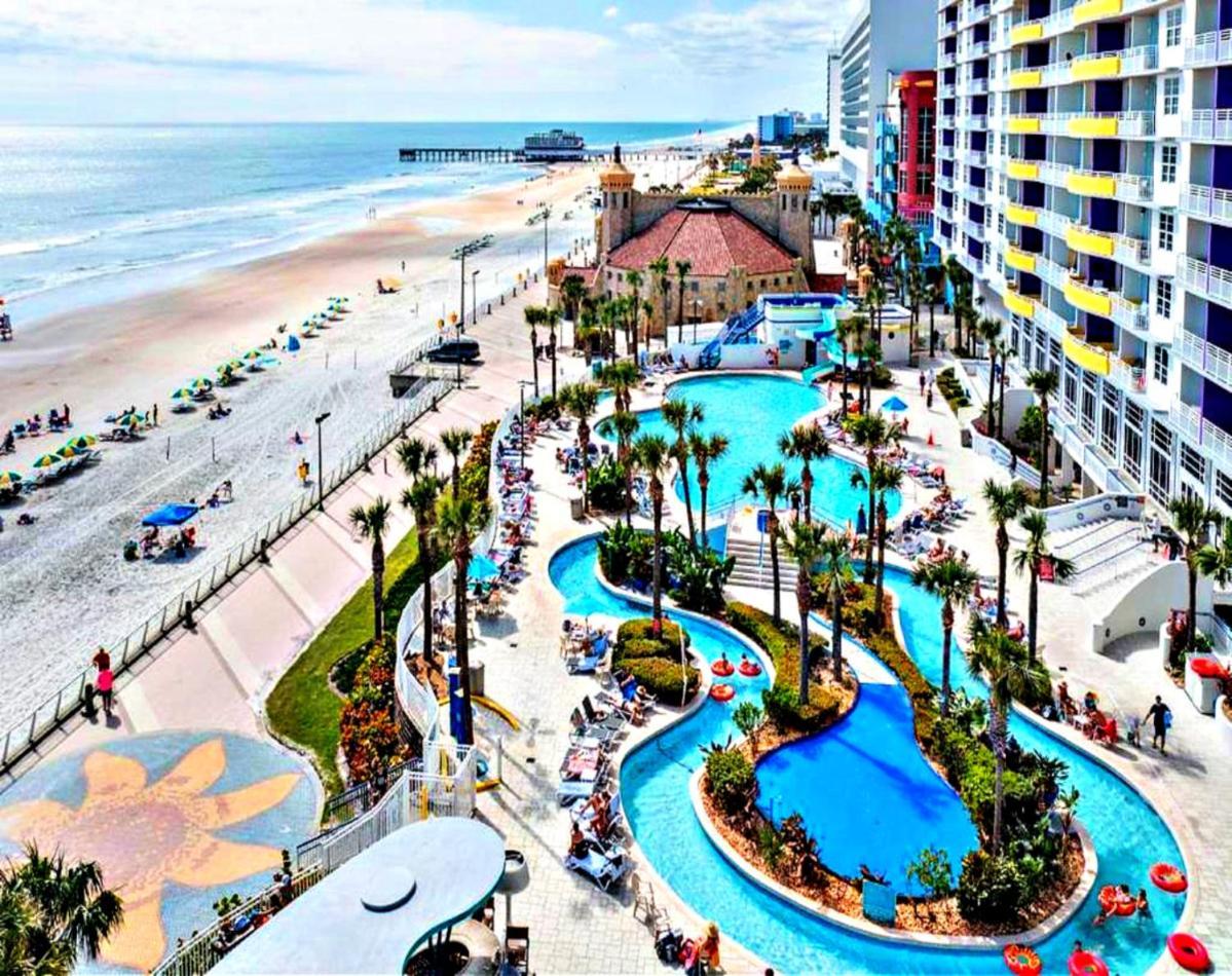 Vacation In Comfort And Luxury - 4Th Floor 3 Bedroom Oceanfront - Wyndham Ocean Walk Resort Daytona Beach Exteriör bild