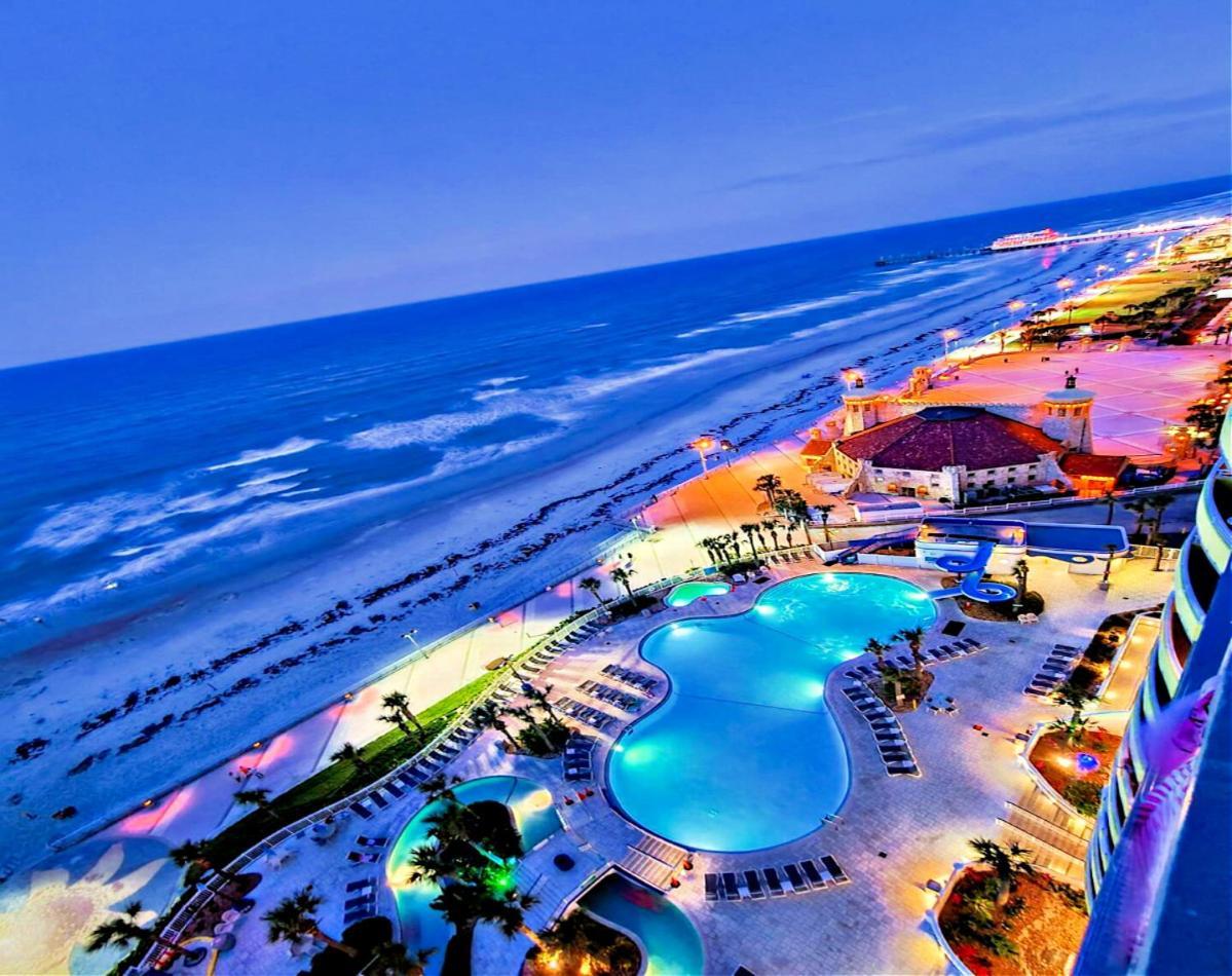 Vacation In Comfort And Luxury - 4Th Floor 3 Bedroom Oceanfront - Wyndham Ocean Walk Resort Daytona Beach Exteriör bild