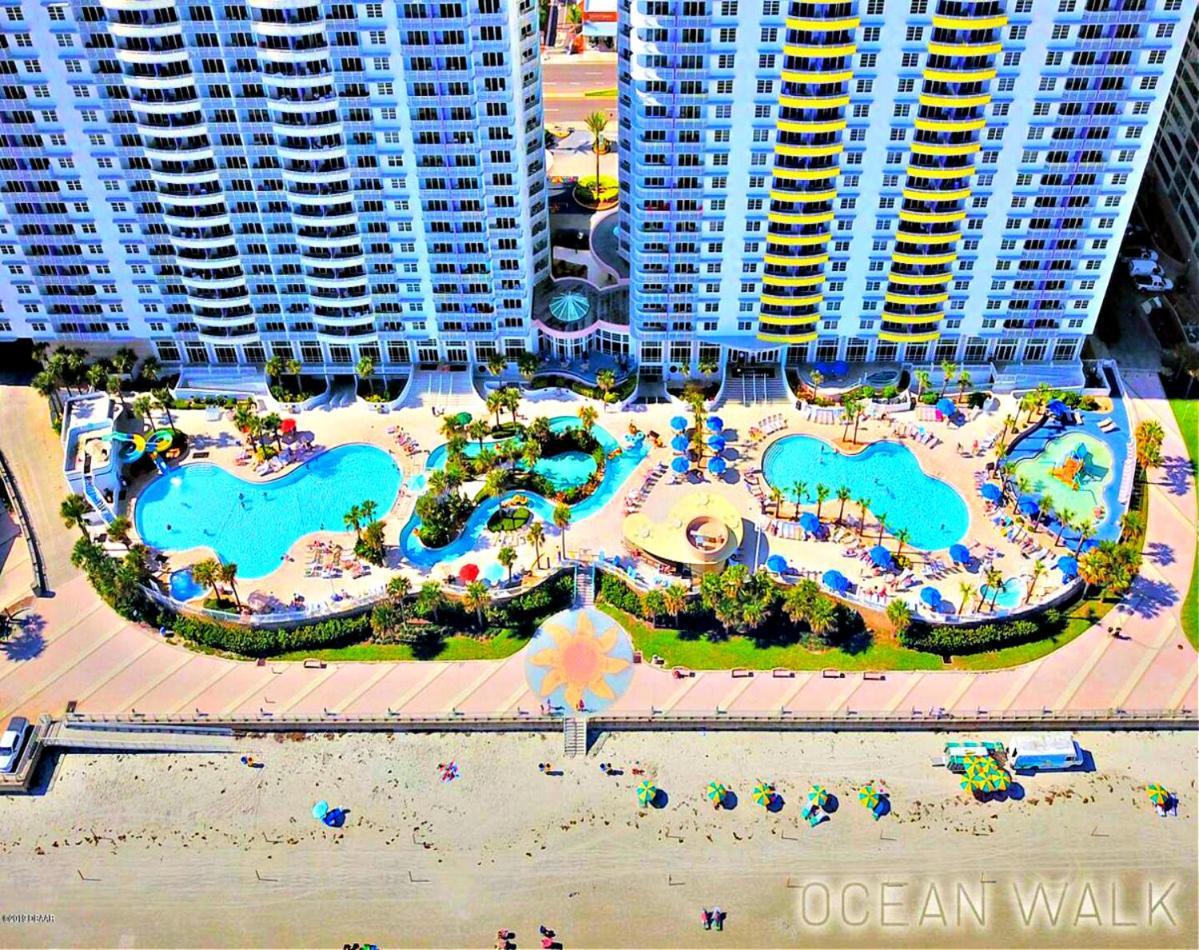 Vacation In Comfort And Luxury - 4Th Floor 3 Bedroom Oceanfront - Wyndham Ocean Walk Resort Daytona Beach Exteriör bild