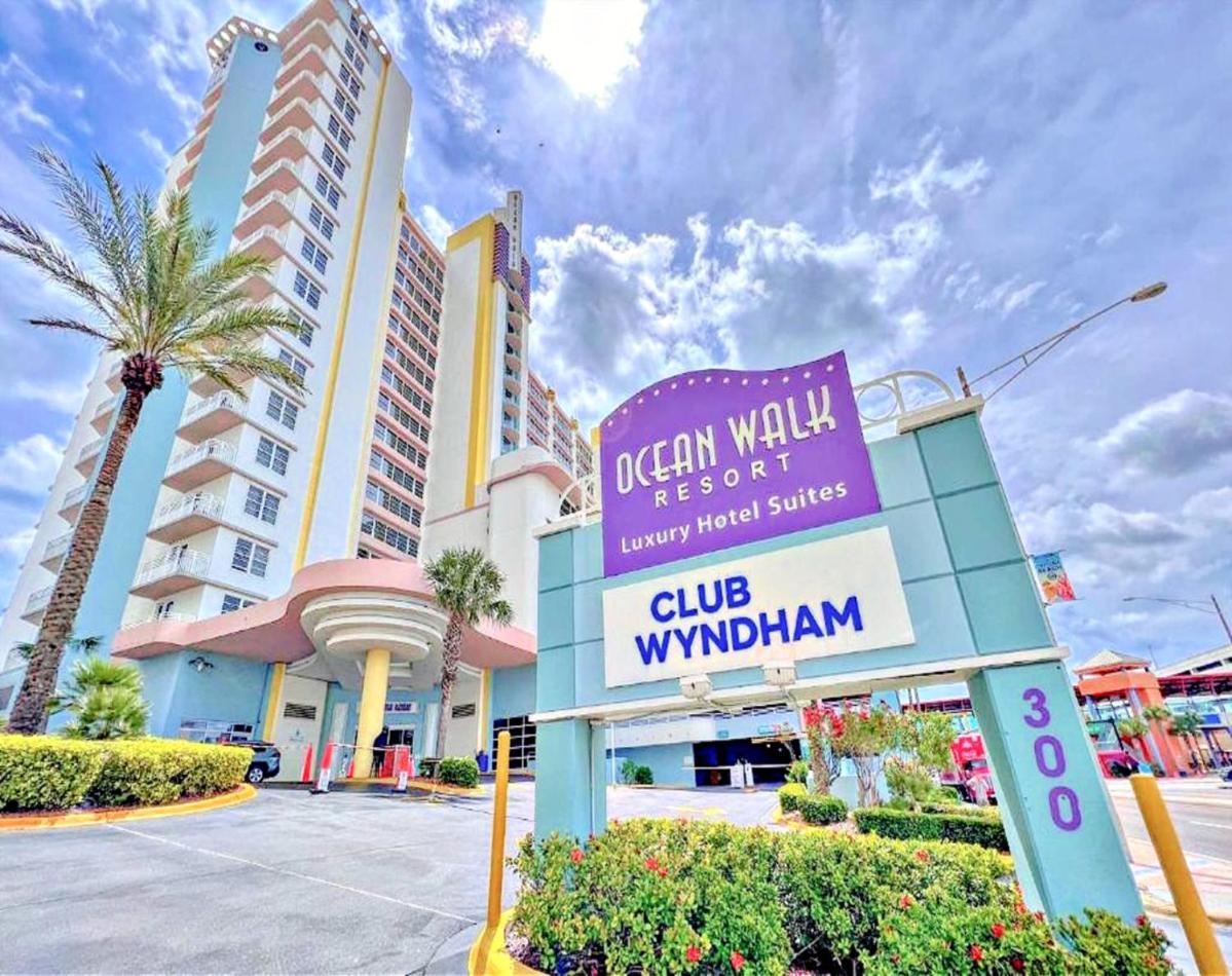 Vacation In Comfort And Luxury - 4Th Floor 3 Bedroom Oceanfront - Wyndham Ocean Walk Resort Daytona Beach Exteriör bild